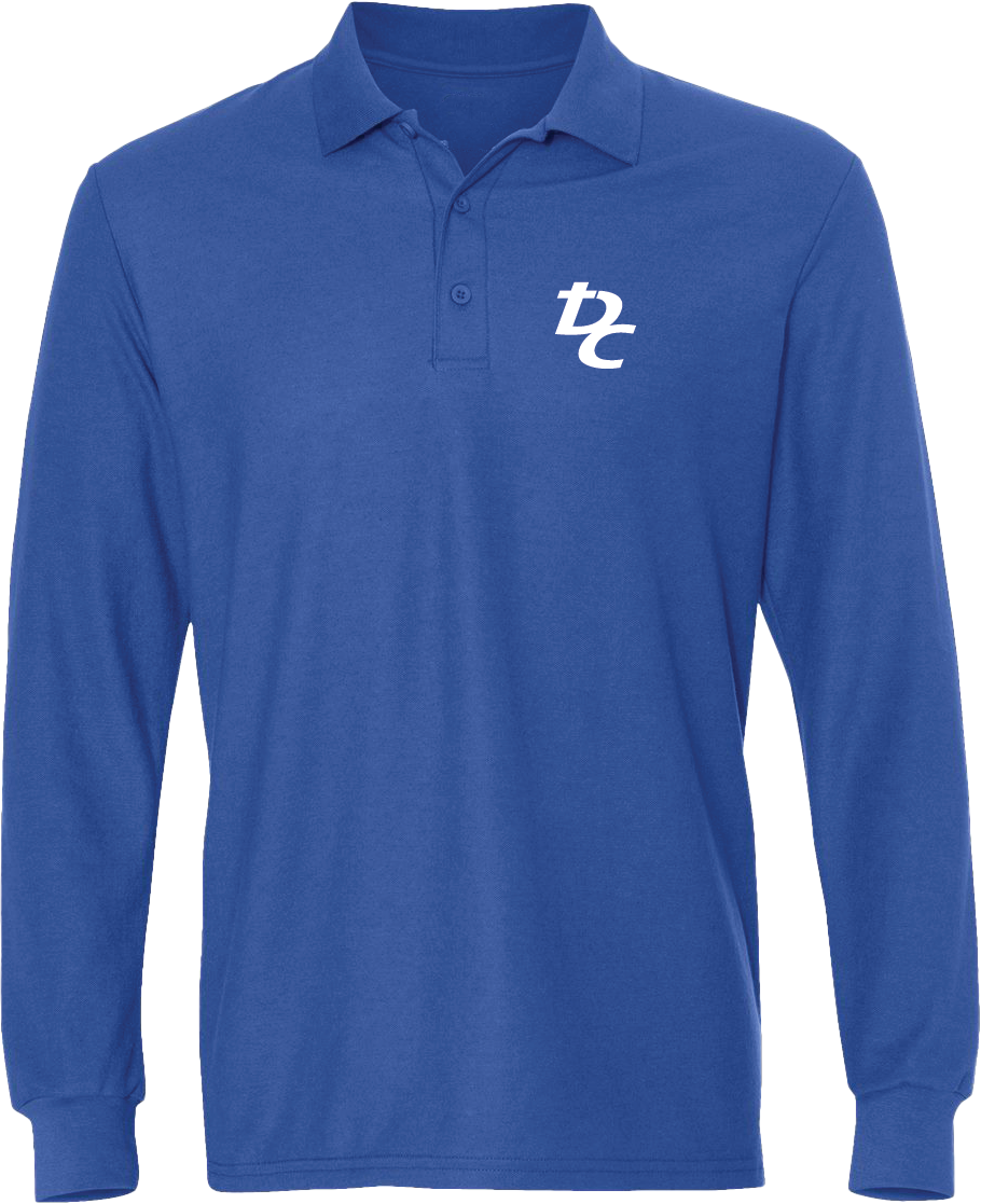 Long Sleeve Unisex Pique Polo